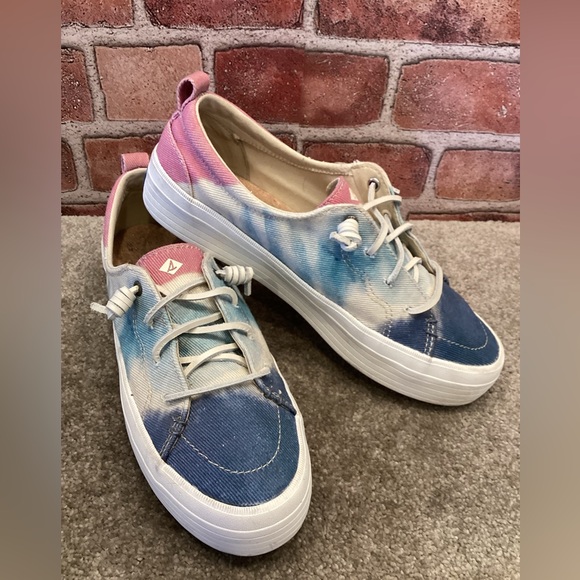 Sperry Crest Vibe Womens platform Sneakers size 9.5 - Picture 1 of 8